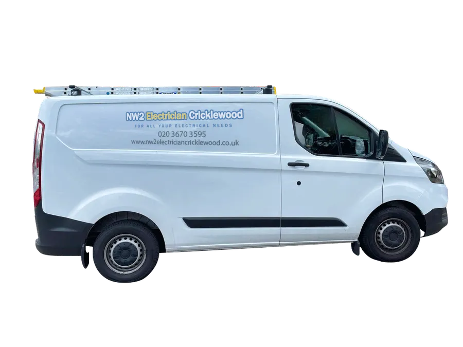 NW2 Electrician Cricklewood van